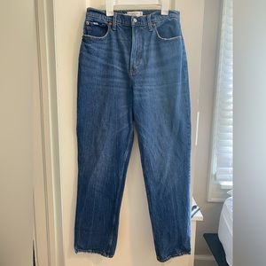 Abercrombie & Fitch Curve Love 90s straight jean